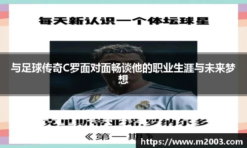 与足球传奇C罗面对面畅谈他的职业生涯与未来梦想